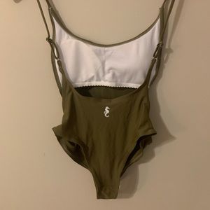 DONATED Olive Green SunnyCo Pamela Suit